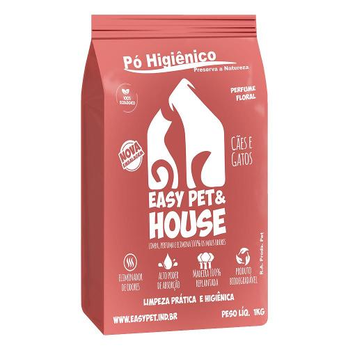 Pó Higiênico Easy Pet & House Floral - 1 Kg