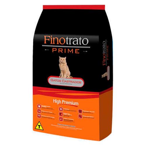 Ração Finotrato Prime Gatos Castrados - 10,1 Kg