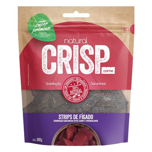 Petisco Natural Crisp para Cães Sabor Fígado - 100g