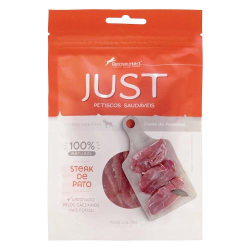 Petisco Just para Cães Sabor Steak de Pato - 75g