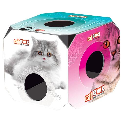 Brinquedo Arranhador Furacão Pet Cat Box - Tam. Único