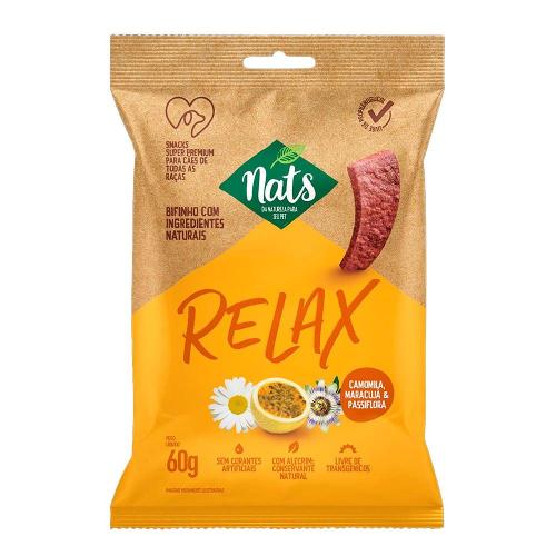 Bifinho Nats NatRelax para Cães Sabor Carne - 60g