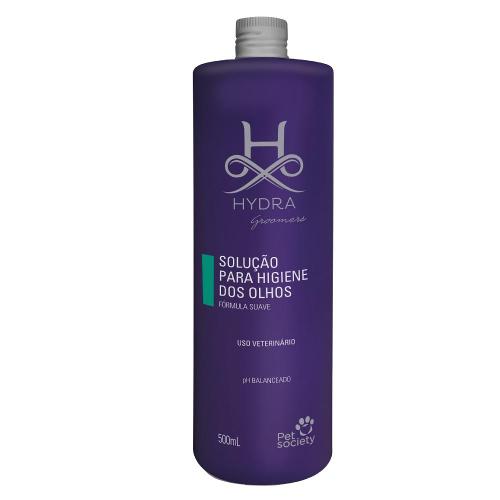 Solução Pet Society Hydra Groomers para Higiene dos Olhos - 500 mL