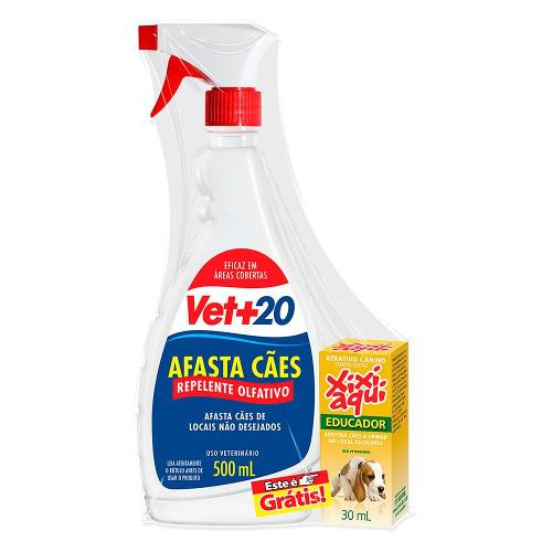 Kit VET+20 Afasta Cão + Educador Xixi Aqui - Kit