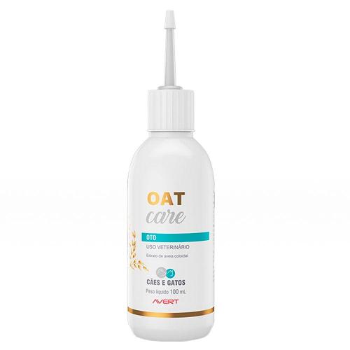 Solução Otológica Avert Oat Care para Cães e Gatos - 100 mL