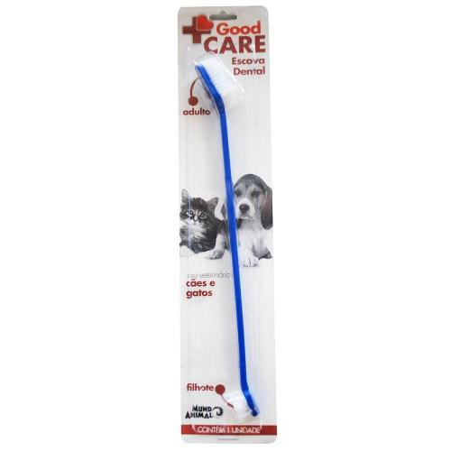 Escova Dental Mundo Animal Good Care para Cães e Gatos 