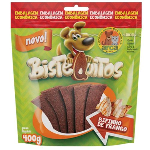 Bifinho Petitos Bistequitos para Cães Adultos Sabor Frango - 400g