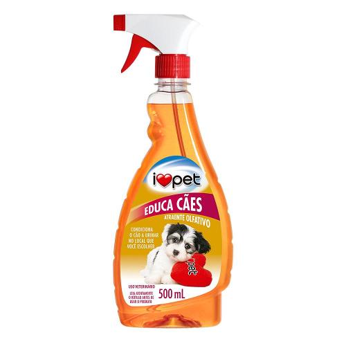 Educador Sanitário I Love Pet Spray Educa Cães - 500 mL