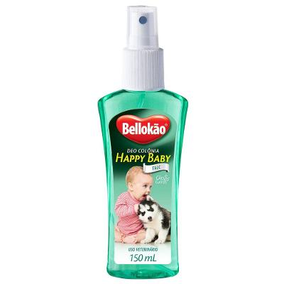 Deo Colônia Bellokão Happy Baby Filhote Cães e Gatos -150 mL