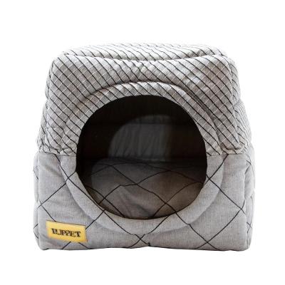 Cama Luppet Iglu 2 em 1 Preto Jacquart - Tam. G