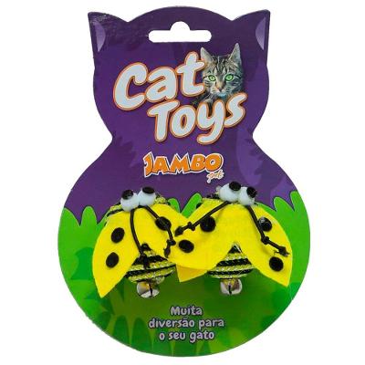 Brinquedo Abelhinha Redonda para Gatos - Tam. Único