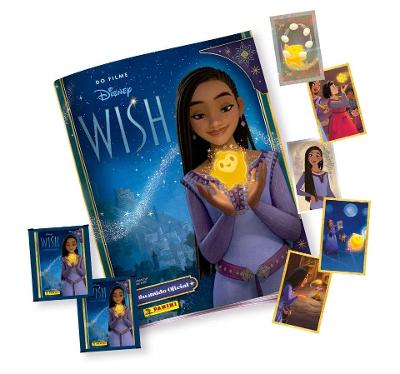 Wish: O Poder Dos Desejos - Álbum Capa Cartão + 20 Envelopes