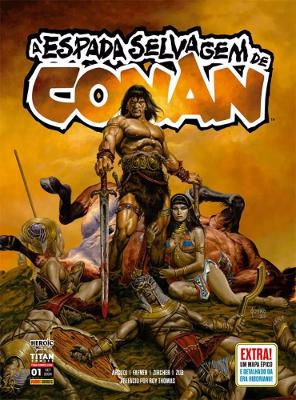 A Espada Selvagem De Conan (2024) 01 Com Pôster Exclusivo