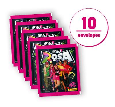 DOS ROSA - Kit Com 10 Envelopes