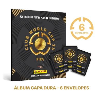 FIFA CLUB WORLD CUP 2025™- Álbum Capa Dura + 06 Envelopes