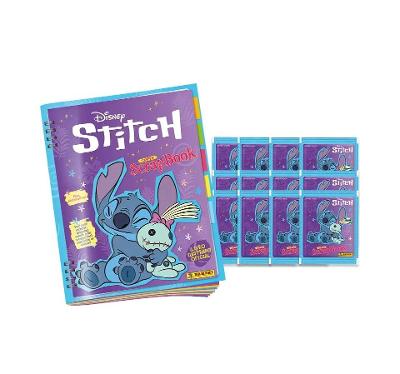 Kit Stitch - Super Scrapbook - Álbum Capa Cartão + 18 envelopes