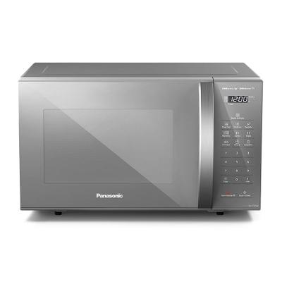 Microondas Panasonic Dupla Refeição 27L Prata - NN-ST55LMRU