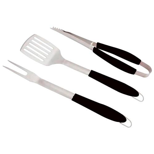 Conjunto para Churrasco Dynasty Eazy Grill em Aço Inox - 3 Peças