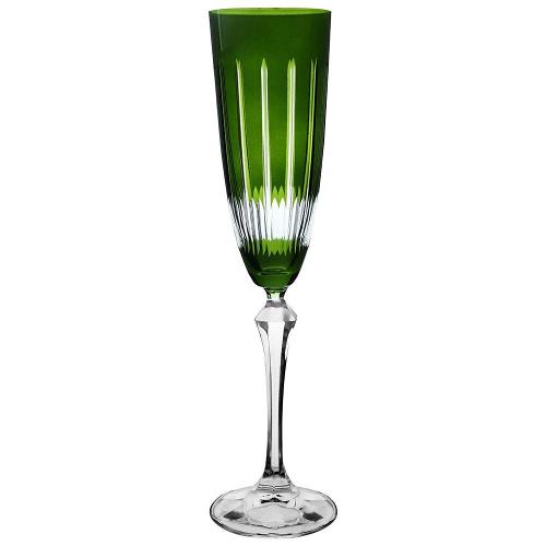Taça para Champanhe Bohemia Elizabeth Verde - 190ml