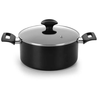 Caçarola Induct+ Multiflon com Antiaderente e Tampa de Vidro - 20cm