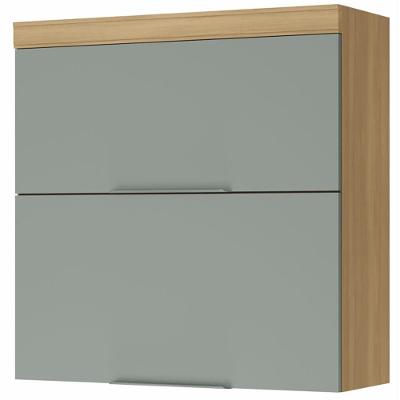 Armário Aéreo Nesher Marquesa em MDF 15mm com 2 Portas e 1 Prateleira - 80cm de largura