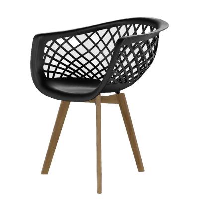 Cadeira de Jantar Web Wood Seat&Co com pés em Madeira