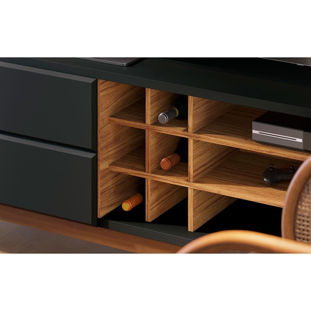 Rack Colibri Noronha com 180 cm de Largura, Ideal para TV de Até 70” - 6