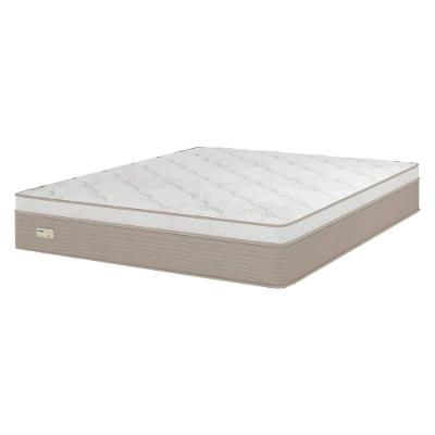 Colchão Queen Size Umaflex Milão com Euro Pillow e Molas Ensacadas 30x158x198 – Bege/Branco