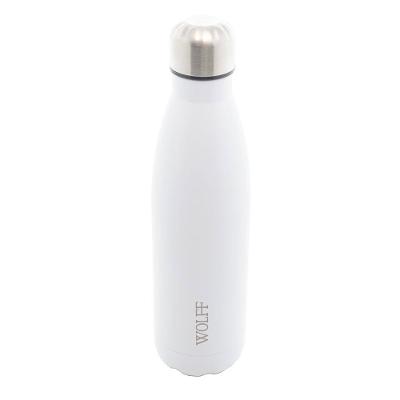 Garrafa Térmica Wolff Ice em Aço Inox com Parede Dupla Branca - 500ml