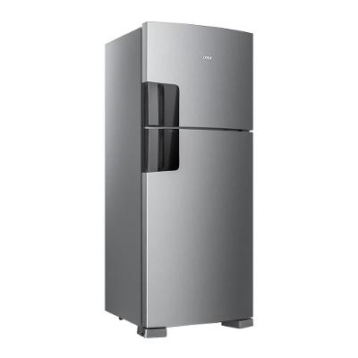 Geladeira Consul Frost Free CRM50LK Duplex Inox com Função Turbo, Iluminação em LED e Filtro Antiodor - 410 litros