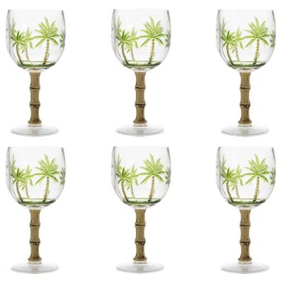 Conjunto de Taças Wolff Palm Tree 495ml - 6 Peças