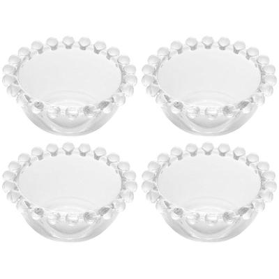 Conjunto de Bowls Wolff Pearl em Cristal 70 ml - 4 Peças