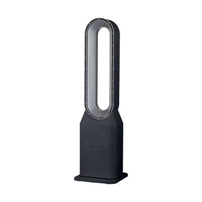 Circulador de Ar Spirit Bladeless com 3 Velocidades, Timer, Função Bom Sono e Vento Natural - Preto/Prata