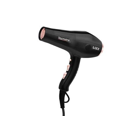 Secador de Cabelos Lizz Tourmaline Pro com Motor AC Profissional 2150W - Preto/Rosé