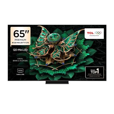 Smart TV 65” 4K QD-Mini TCL Premium C7K Miniled com Google TV, Dolby Vision IQ e Atmos, HDR10+, Wi-Fi, Bluetooth, Google Assistente e Design sem Borda