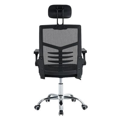 Cadeira Escritório Executiva Diretor Conthey Athos Malha Mesh Premium Ergonômica Apoio Cervical Altura Ajustável Preta