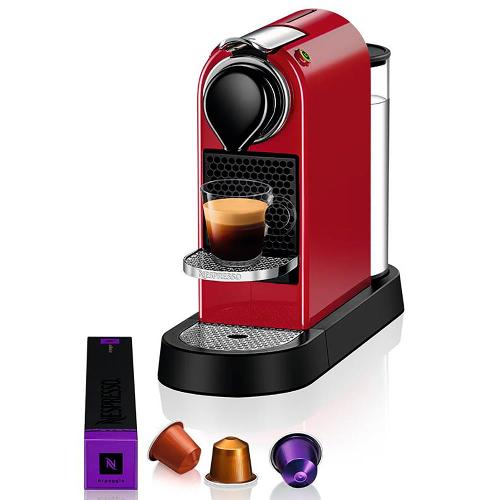 Cafeteira Nespresso Citiz C113 com Kit de Cápsulas Para Degustação – Vermelha