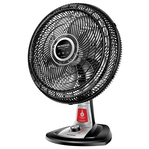 Ventilador de Mesa Mondial VTX-40-8P 40cm com Função Repelente Líquido - Preto