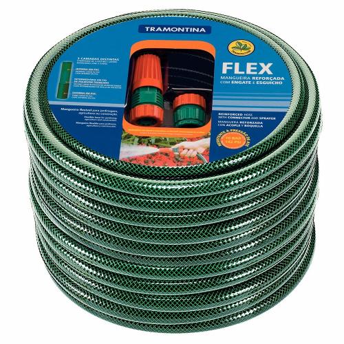 Mangueira Tramontina Flex 10 Metros - Verde