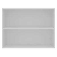 Armário Aéreo Bartira Rubi com 2 Portas e 1 Prateleira - 80cm de largura - 1