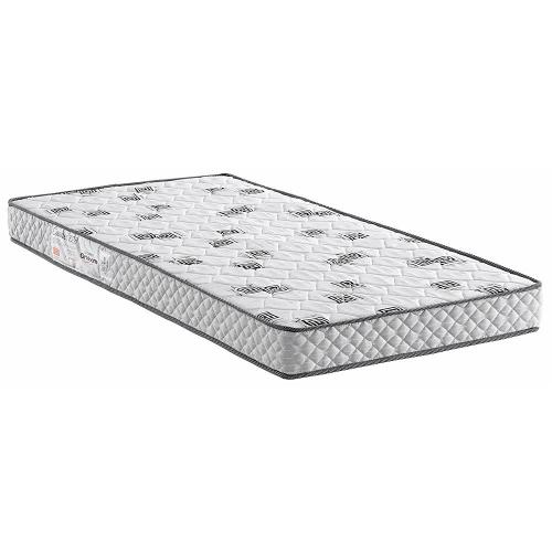 Colchão Solteiro Ortobom Cannes Espuma D28 14x88x188 cm - Cinza/Preto