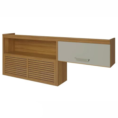 Armário Aéreo Nesher Princesa 2 Portas 4 Prateleiras – 200cm