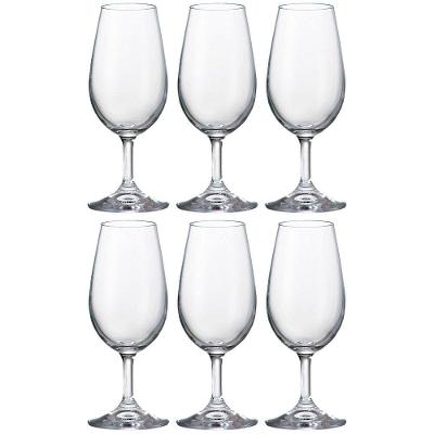 Conjunto de Taças Bohemia em Cristal 210ml - 6 Peças