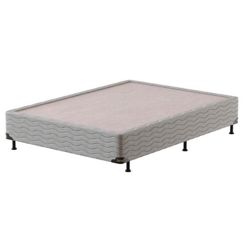 Base Box para Colchão Casal Probel Alabama 26x138x188 cm - Cinza