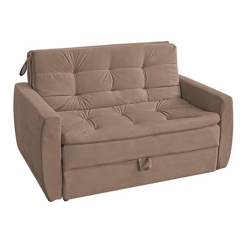 Sofá-cama Matrix Taylor em Tecido Veludo