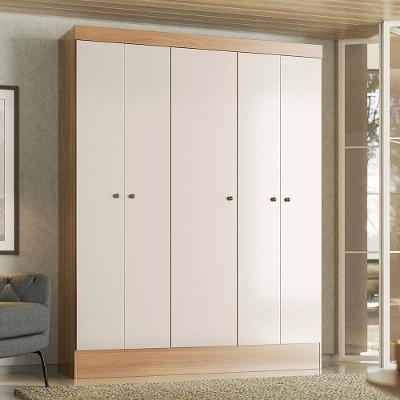 Guarda-Roupa Demóbile Ártico com 5 Portas e 135cm de Largura