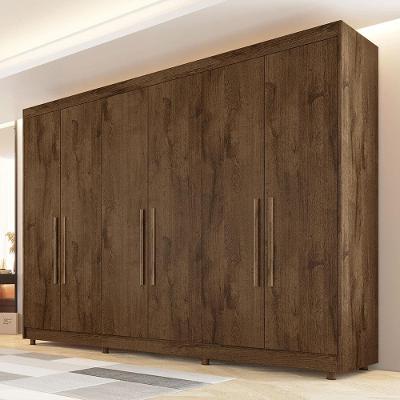 Guarda-Roupa Casal Europa Palermo com 6 Portas e 6 Gavetas - 250cm de largura