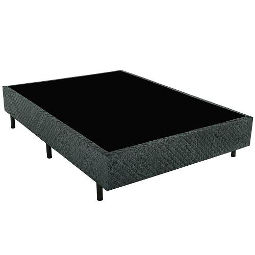 Base Box para Colchão de Casal Biflex Turquia 39x138x188cm - Grafite