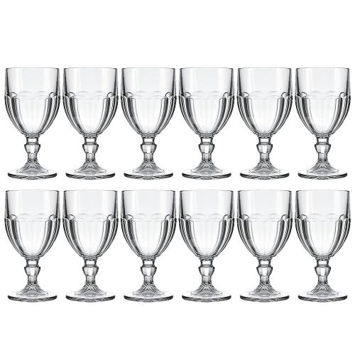 Conjunto de Taças para Água Nadir Bristol 340 ml – 12 Peças