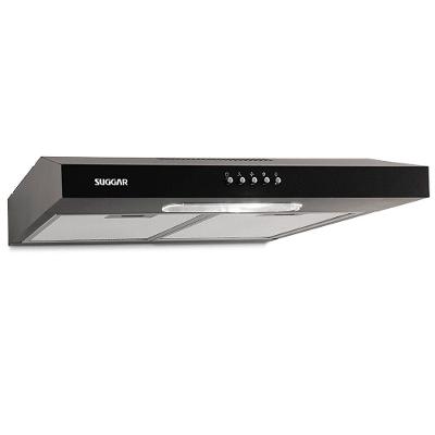 Depurador de Ar Suggar Slim DPS161PT/DPS162PT Preto com 3 Velocidades – 60 cm